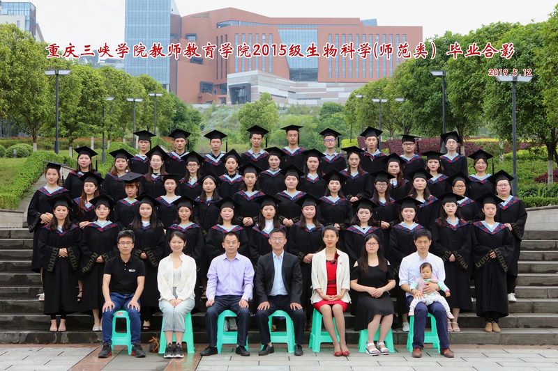 2019届生物科学（师范）班毕业合影